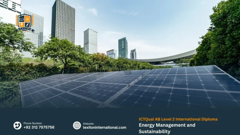 ICTQual AB Level 2 International Diploma in Energy Management and Sustainability