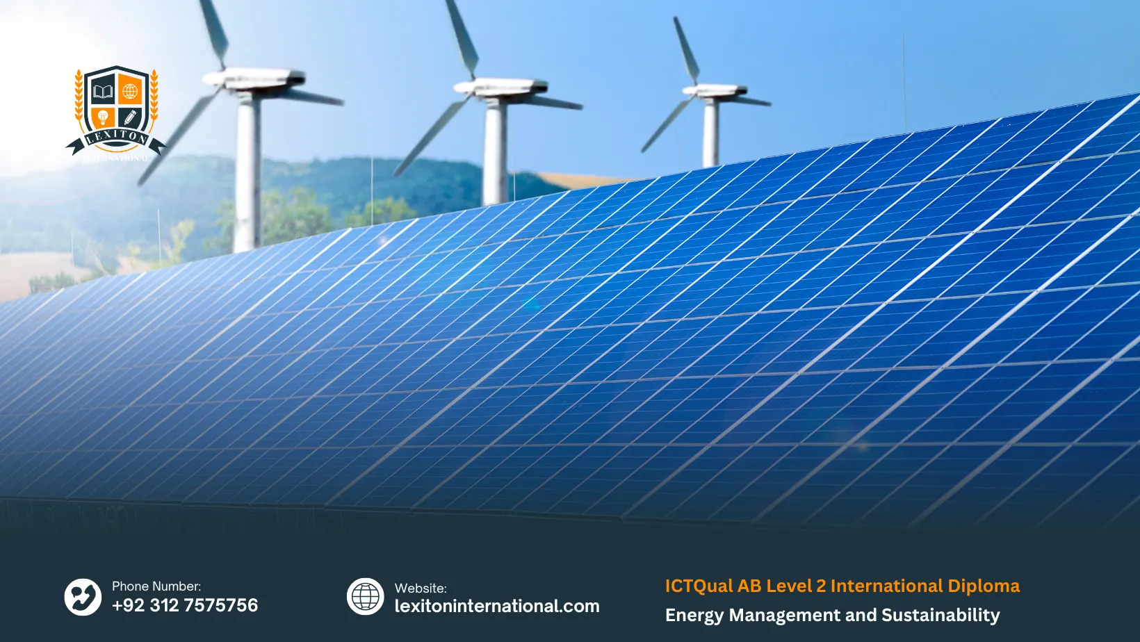 ICTQual AB Level 2 International Diploma in Energy Management and Sustainability 1 ICTQual AB Level 2 International Diploma in Energy Management and Sustainability