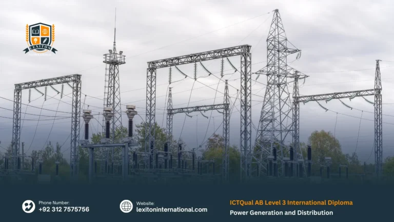 ICTQual AB Level 3 International Diploma in Power Generation and Distribution 6 ICTQual AB Level 3 International Diploma in Power Generation and Distribution