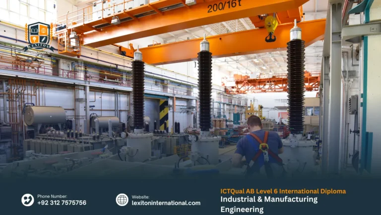 ICTQual AB Level 6 International Diploma in Industrial & Manufacturing Engineering
