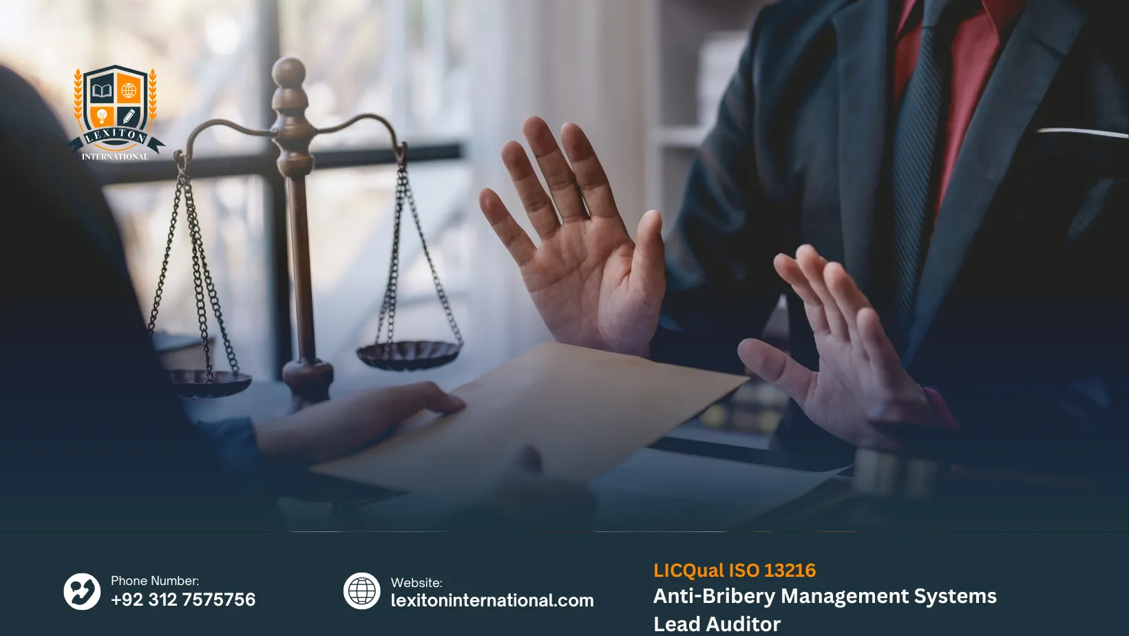 LICQual ISO 37001:2016 Anti-Bribery Management Systems Lead Auditor