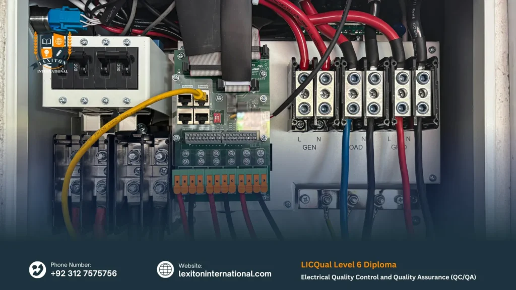 LICQual Level 6 Diploma in Electrical Quality Control and Quality Assurance (QC/QA) 110 LICQual Level 6 Diploma in Electrical Quality Control and Quality Assurance (QC/QA)