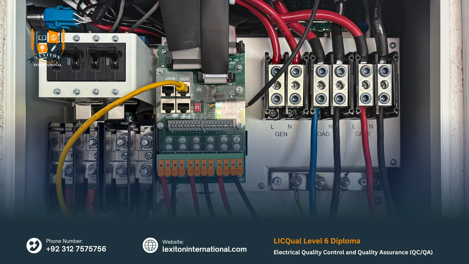 LICQual Level 6 Diploma in Electrical Quality Control and Quality Assurance (QC/QA)