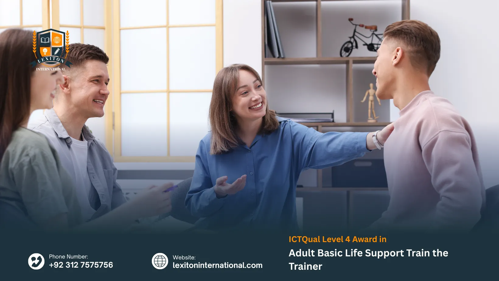 ICTQual Level 4 Award in Adult Basic Life Support Train the Trainer