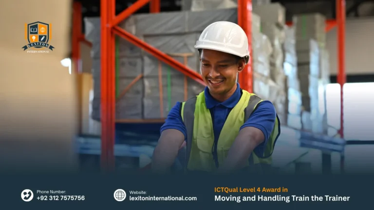 ICTQual Level 4 Award in Moving and Handling Train the Trainer