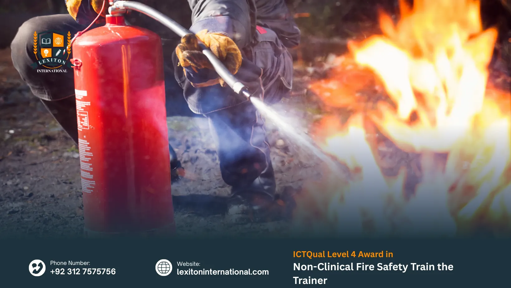 ICTQual Level 4 Award in Non-Clinical Fire Safety Train the Trainer