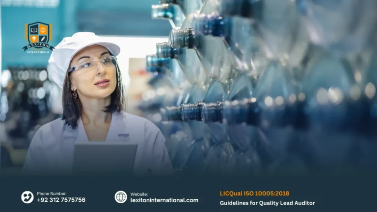LICQual ISO 10005:2018 Guidelines for Quality Lead Auditor 3 LICQual ISO 10005:2018 Guidelines for Quality Lead Auditor