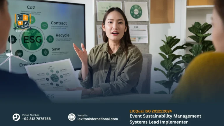 LICQual ISO 20121:2024 Event Sustainability Management Systems Lead Implementer