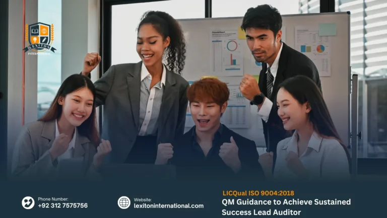 LICQual ISO 9004:2018 QM Guidance to Achieve Sustained Success Lead Auditor