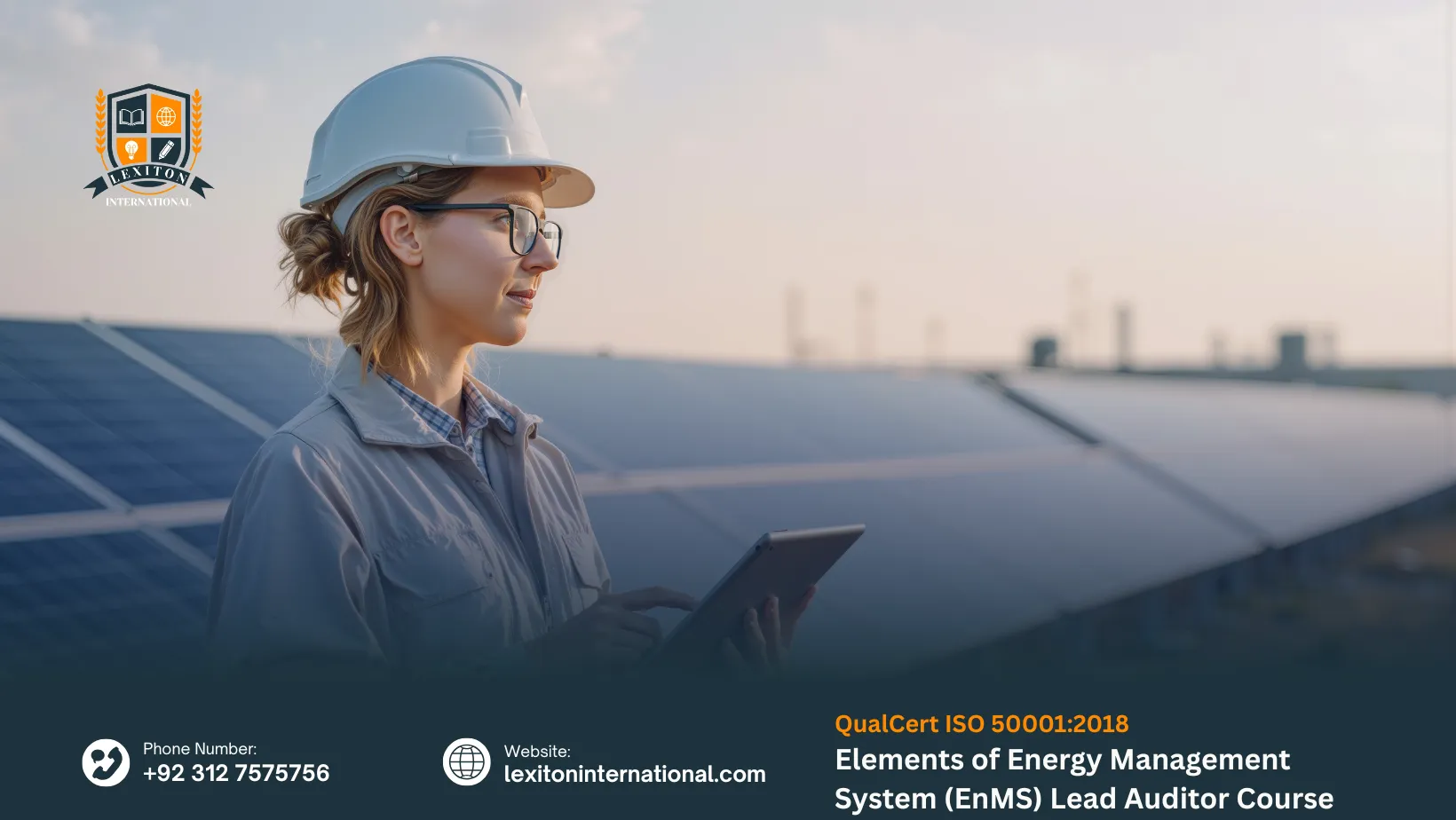 QualCert ISO 50001:2018 – Elements of Energy Management System (EnMS) Lead Auditor Course
