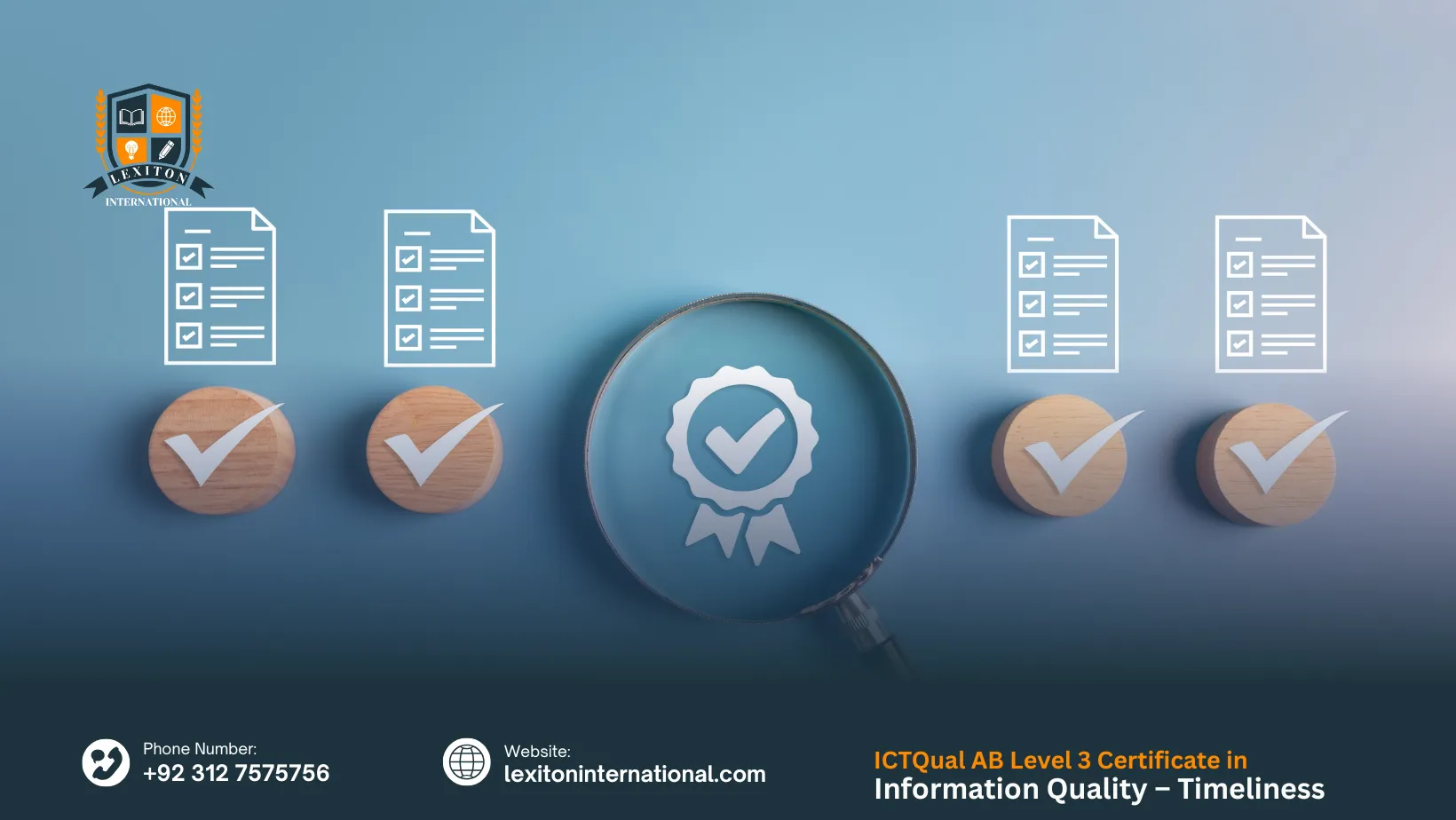 ICTQual AB Level 3 Certificate in Information Quality – Timeliness