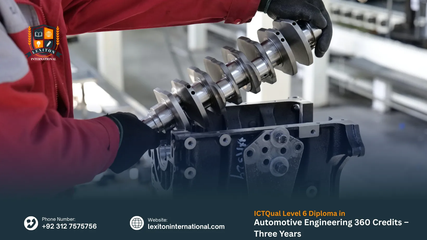 ICTQual Level 6 Diploma in Automotive Engineering 360 Credits – Three Years