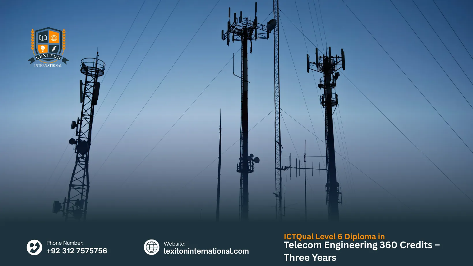ICTQual Level 6 Diploma in Telecom Engineering 360 Credits – Three ...
