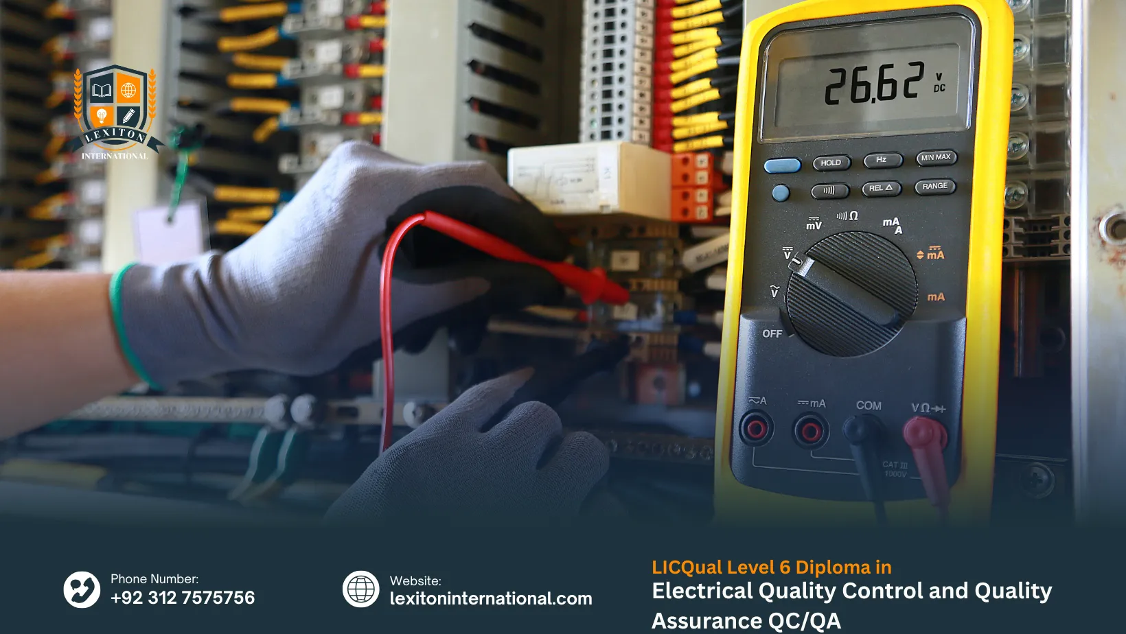 LICQual Level 6 Diploma in Electrical Quality Control and Quality Assurance QC/QA