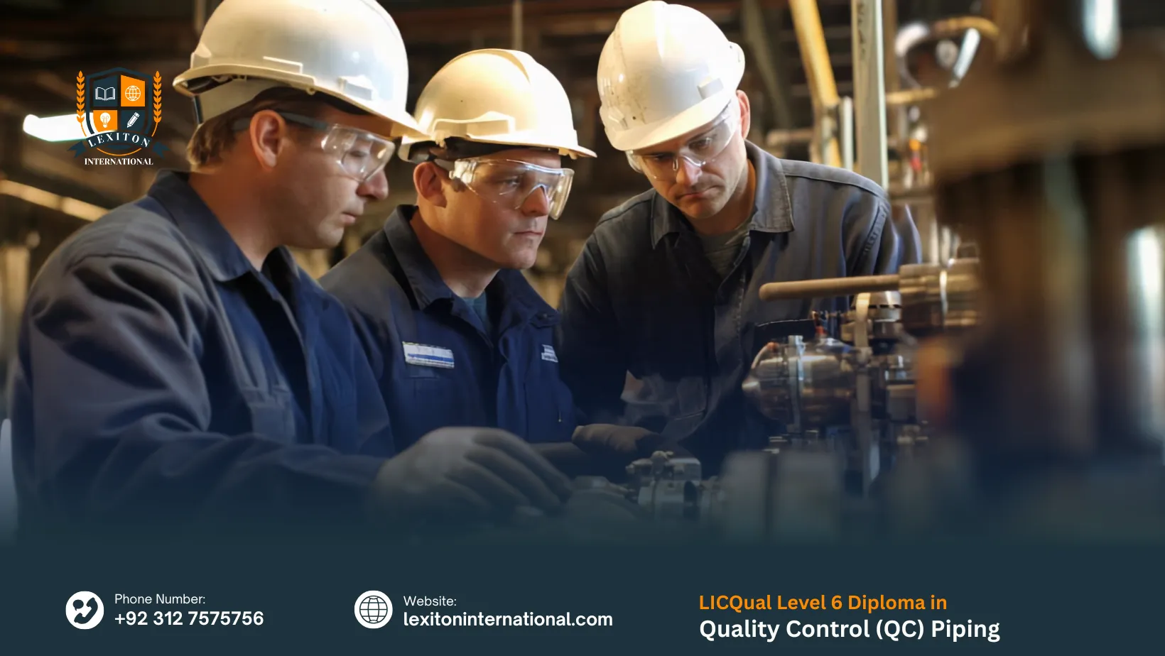 LICQual Level 6 Diploma in Quality Control (QC) Piping