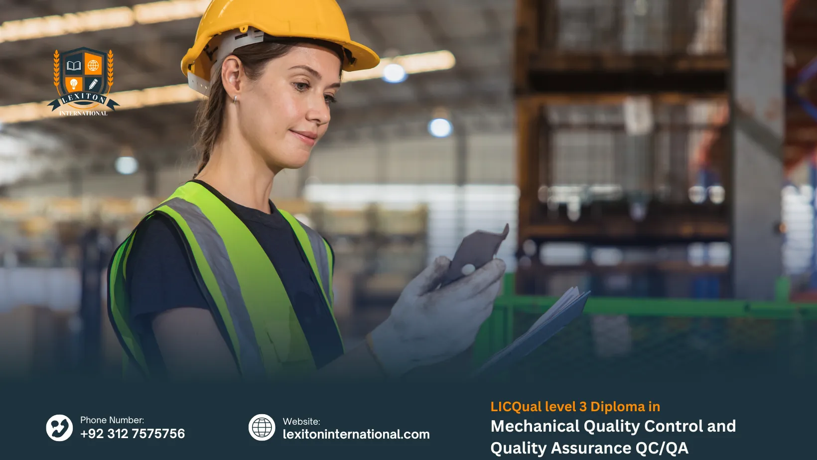 LICQual level 3 Diploma in Mechanical Quality Control and Quality Assurance QC/QA