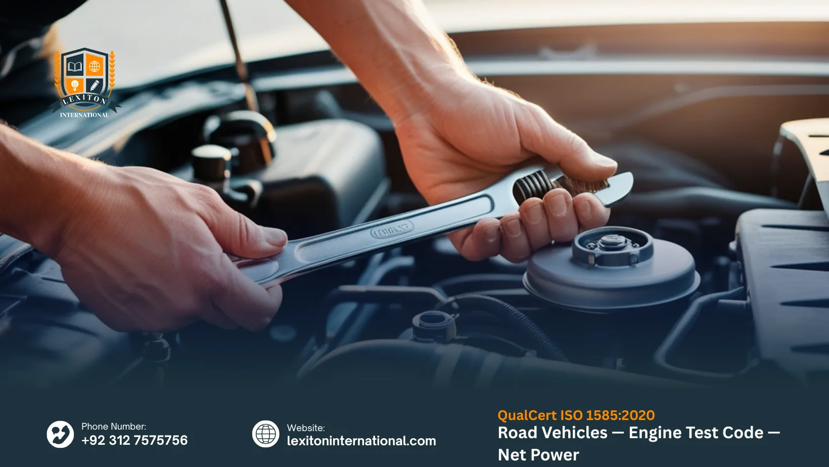 QualCert ISO 1585:2020 Road Vehicles — Engine Test Code — Net Power