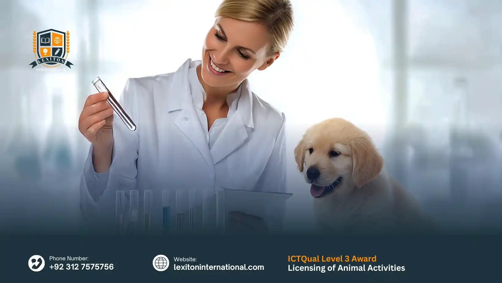 ICTQual Level 3 Certificate in Licensing of Animal Activities