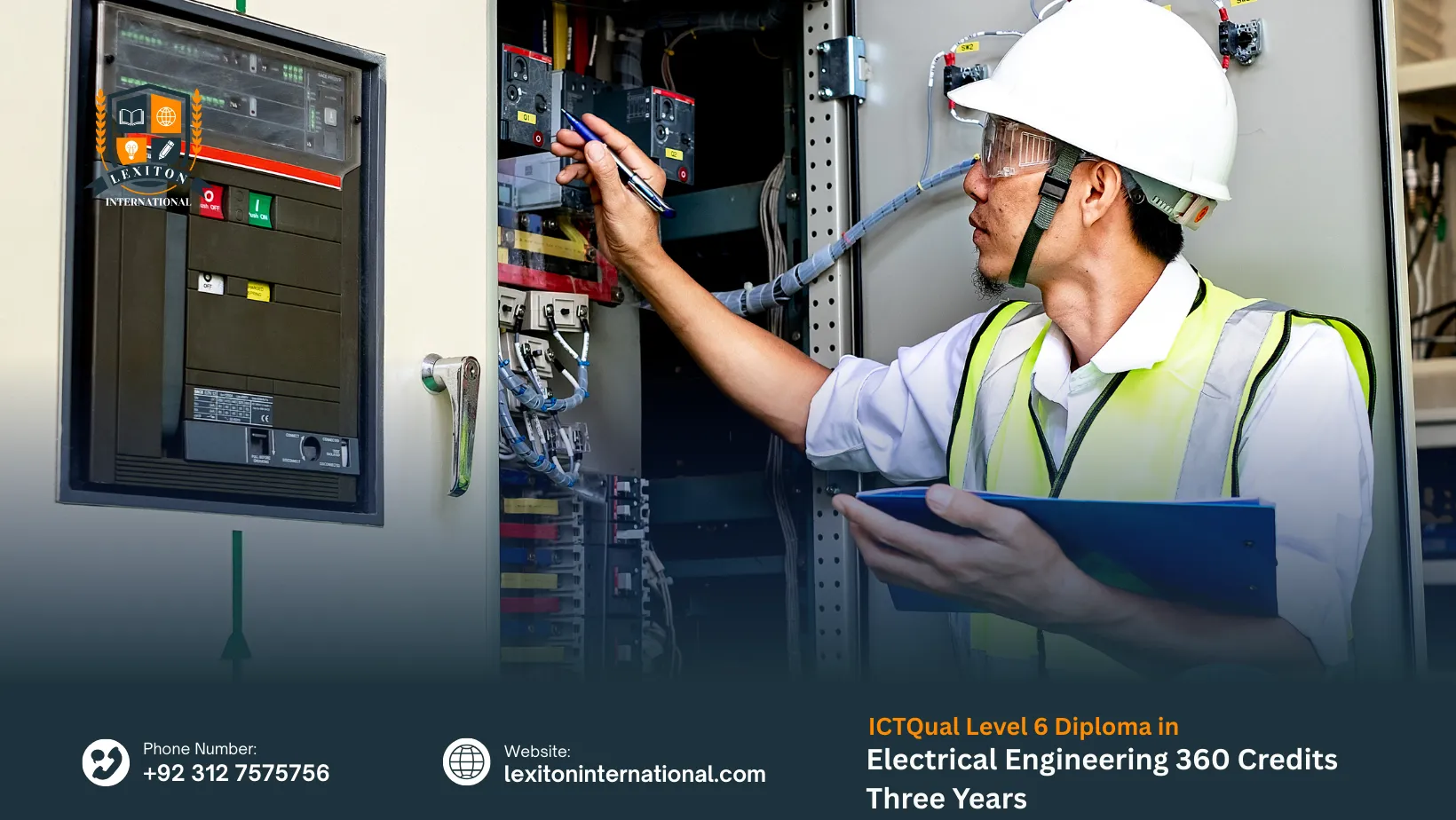 ICTQual Level 6 Diploma in Electrical Engineering 360 Credits – Three Years