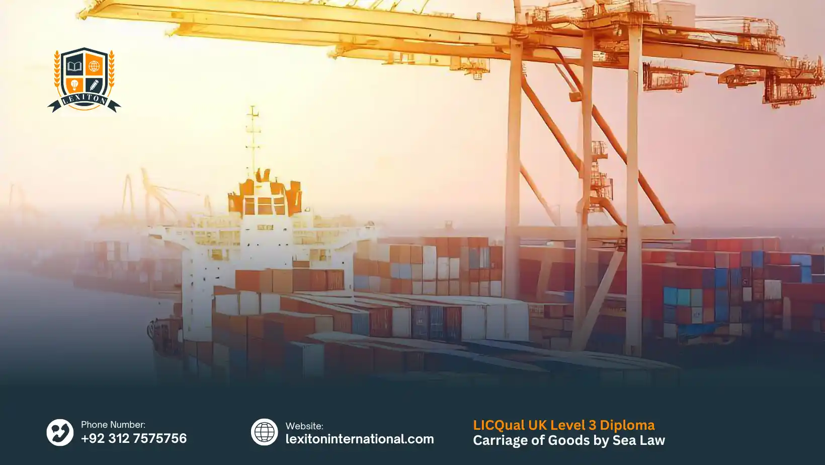 LICQual UK Level 3 Diploma in Carriage of Goods by Sea Law