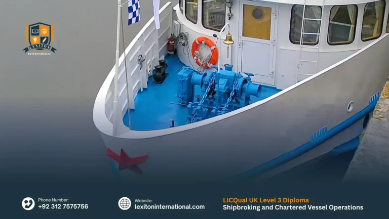 LICQual UK Level 3 Diploma in Shipbroking and Chartered Vessel Operations