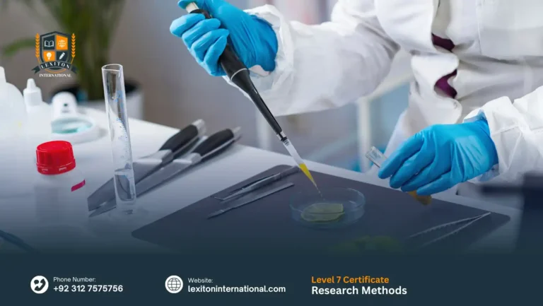 Level 7 Certificate in Research Methods