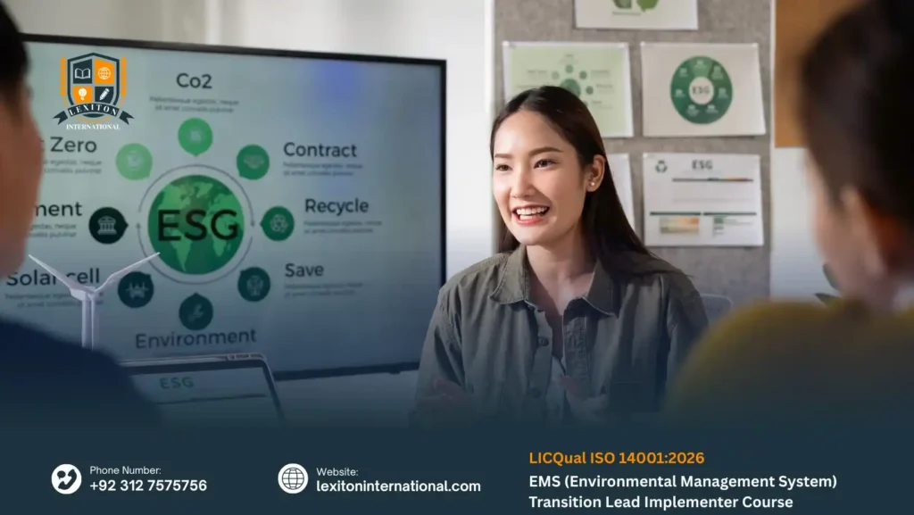 LICQual ISO 14001:2026 EMS (Environmental Management System) Transition Lead Implementer Course