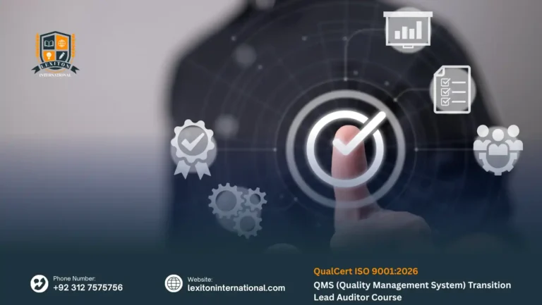 QualCert ISO 9001:2026 QMS (Quality Management System) Transition Lead Auditor Course