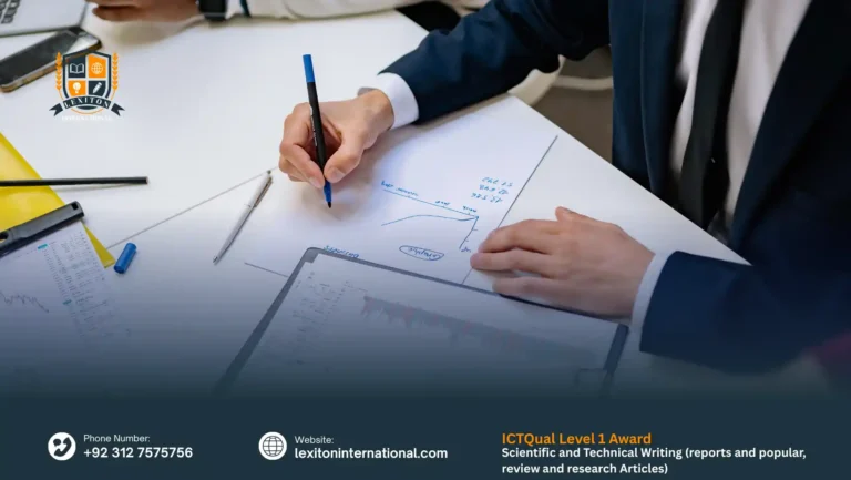 ICTQual Level 1 Award in Scientific and Technical Writing (reports and popular, review and research Articles)