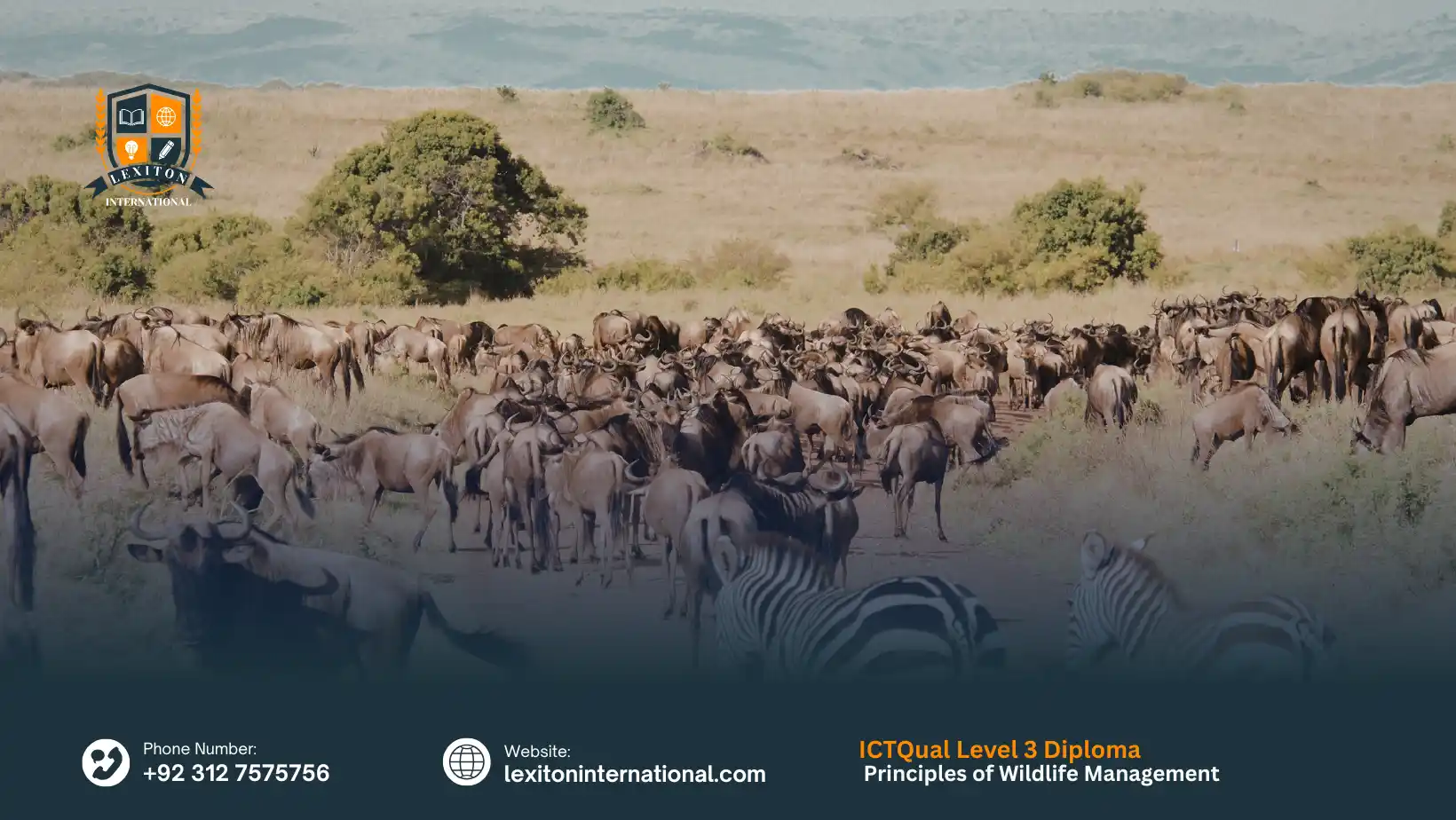 ICTQual Level 3 Diploma in Principles of Wildlife Management