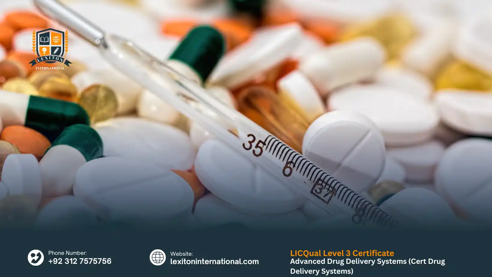 LICQual Level 3 Certificate in Advanced Drug Delivery Systems (Cert Drug Delivery Systems)
