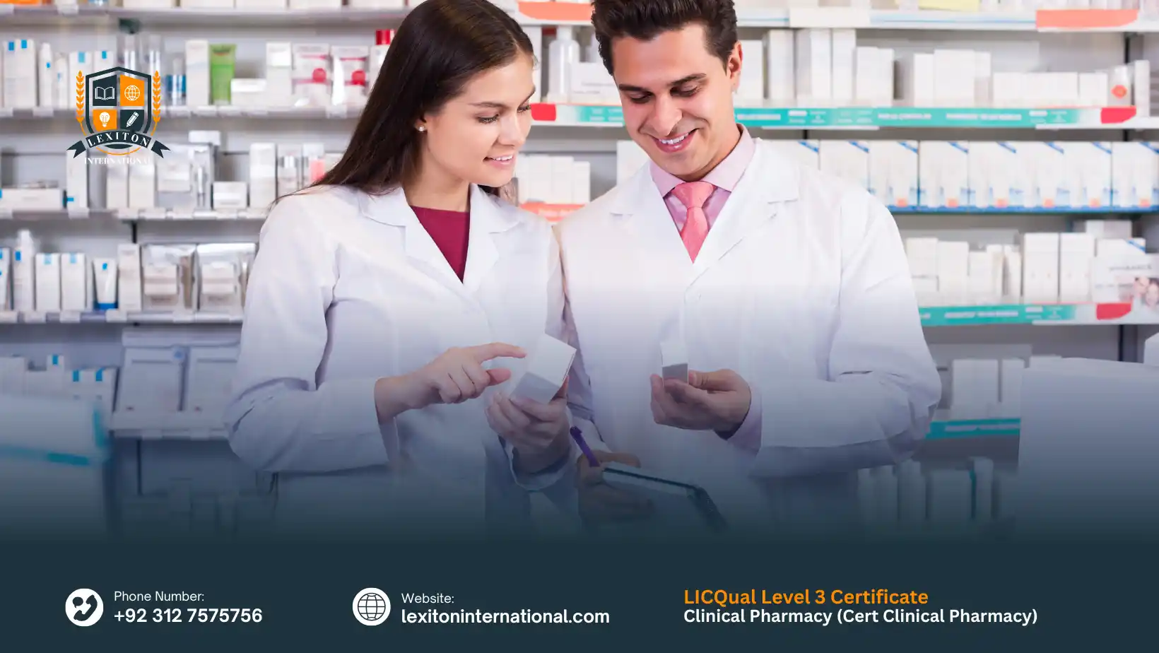 LICQual Level 3 Certificate in Clinical Pharmacy (Cert Clinical Pharmacy)