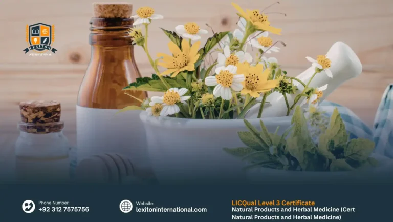 LICQual Level 3 Certificate in Natural Products and Herbal Medicine (Cert Natural Products and Herbal Medicine)