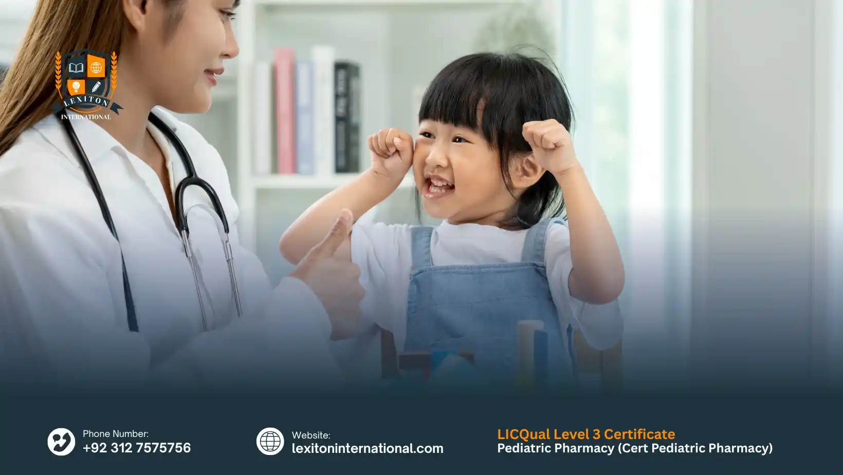 LICQual Level 3 Certificate in Pediatric Pharmacy (Cert Pediatric Pharmacy)