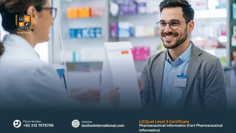 LICQual Level 3 Certificate in Pharmaceutical Informatics (Cert Pharmaceutical Informatics)