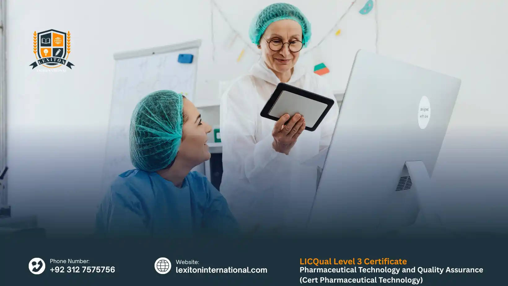 LICQual Level 3 Certificate in Pharmaceutical Technology and Quality Assurance (Cert Pharmaceutical Technology)