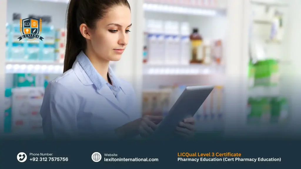 LICQual Level 3 Certificate in Pharmacy Education (Cert Pharmacy Education) 