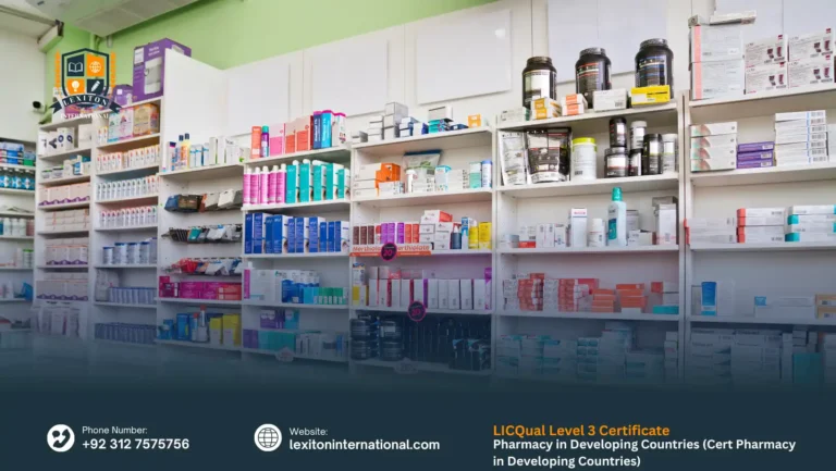 LICQual Level 3 Certificate in Pharmacy in Developing Countries (Cert Pharmacy in Developing Countries) 