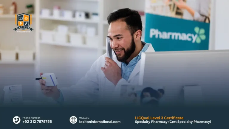 LICQual Level 3 Certificate in Specialty Pharmacy (Cert Specialty Pharmacy)