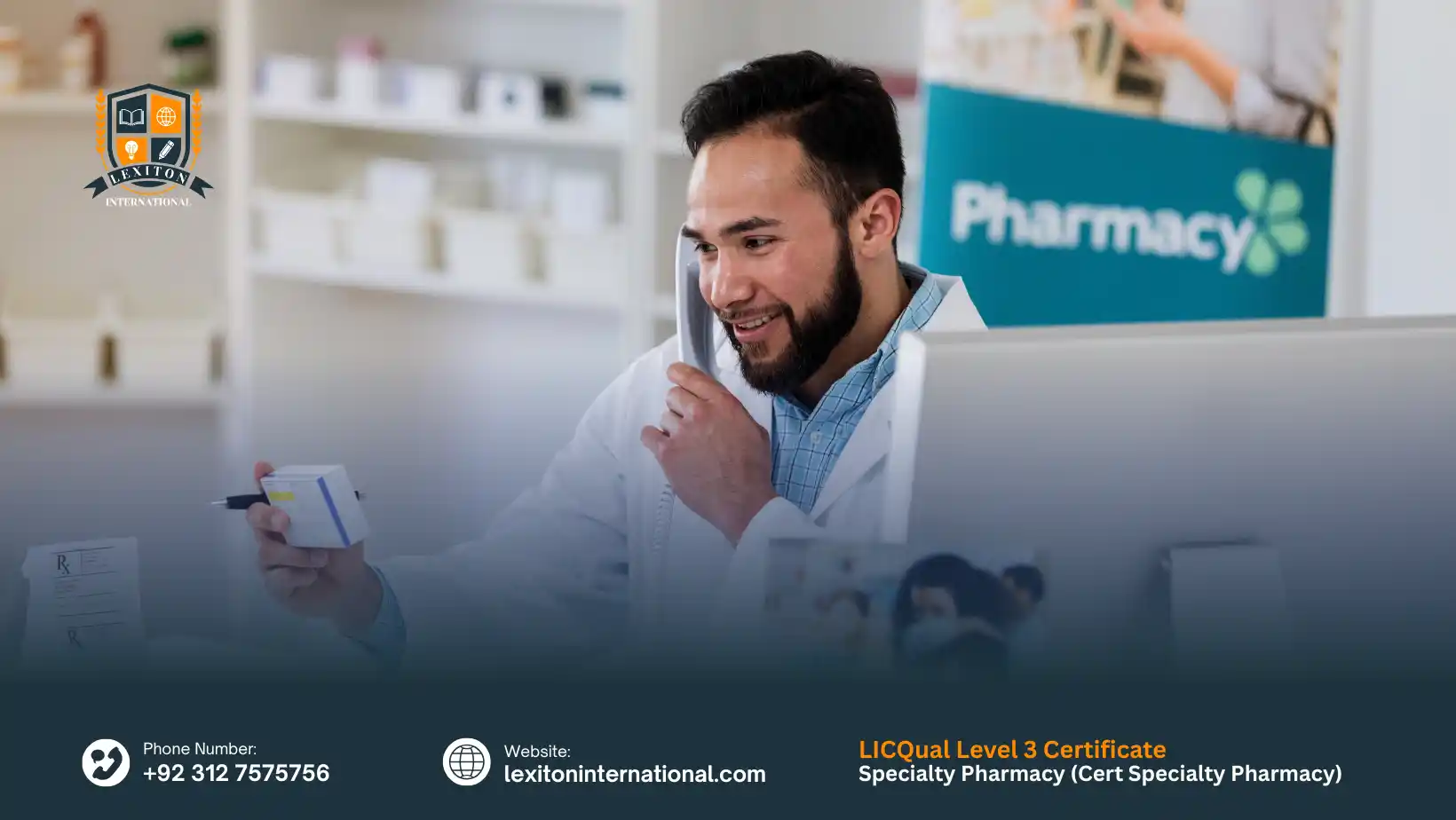 LICQual Level 3 Certificate in Specialty Pharmacy (Cert Specialty Pharmacy)