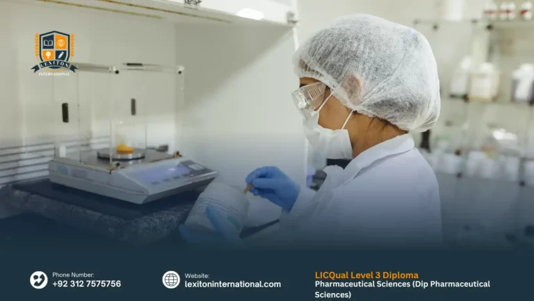 LICQual Level 3 Diploma in Pharmaceutical Sciences (Dip Pharmaceutical Sciences) 