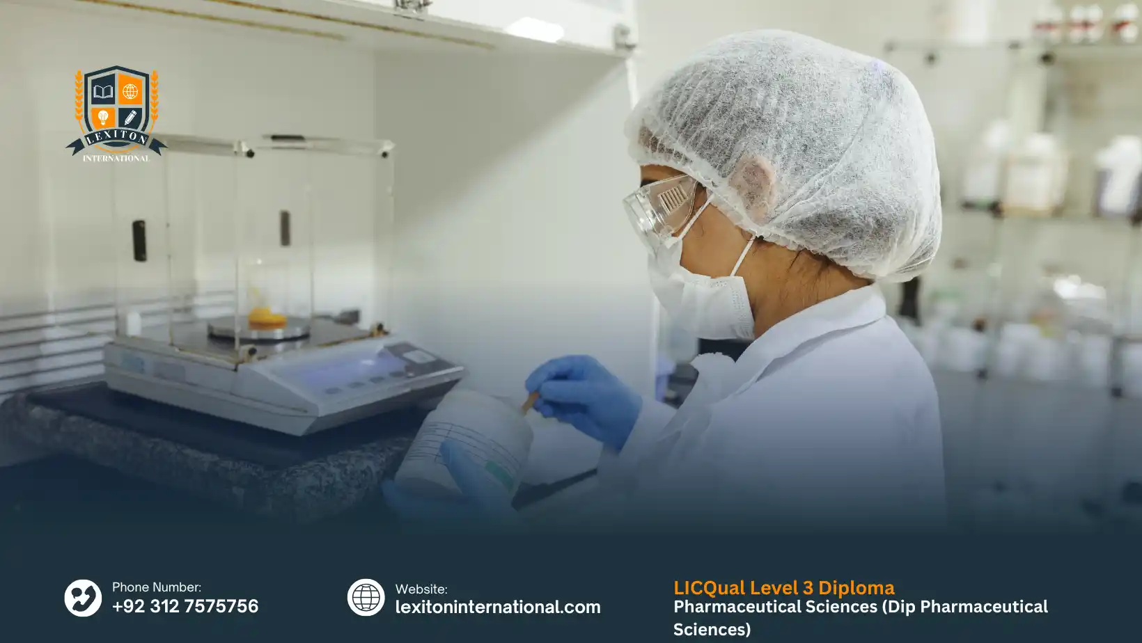 LICQual Level 3 Diploma in Pharmaceutical Sciences (Dip Pharmaceutical Sciences) 