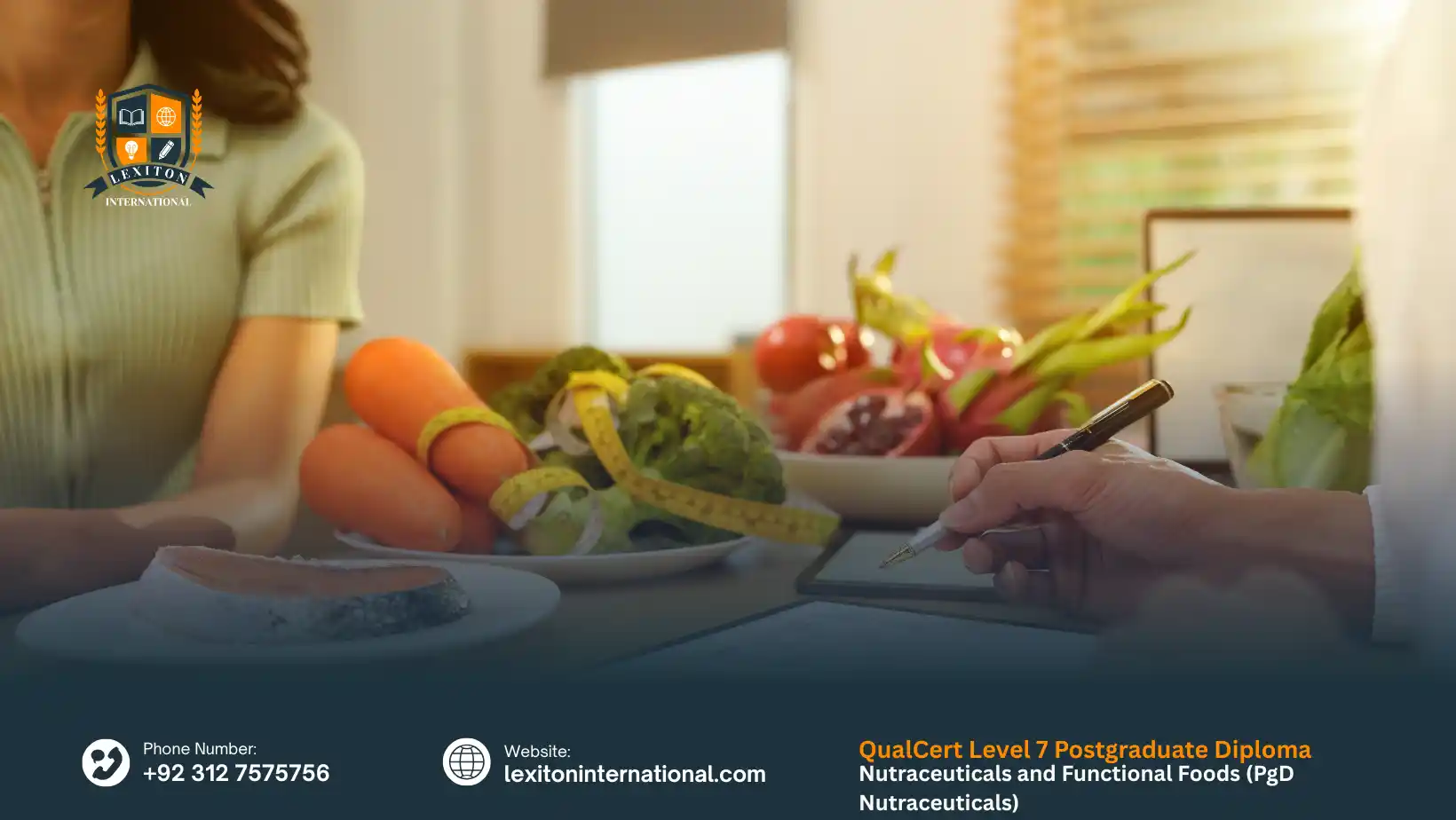 QualCert Level 7 Postgraduate Diploma in Nutraceuticals and Functional Foods (PgD Nutraceuticals)