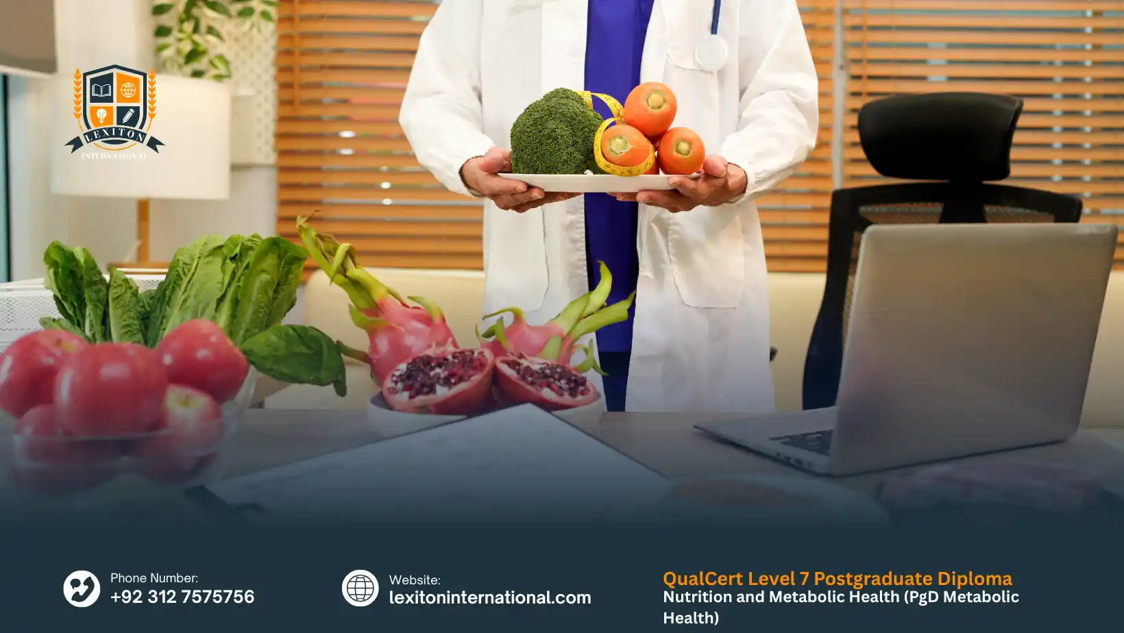 QualCert Level 7 Postgraduate Diploma in Nutrition and Metabolic Health (PgD Metabolic Health)