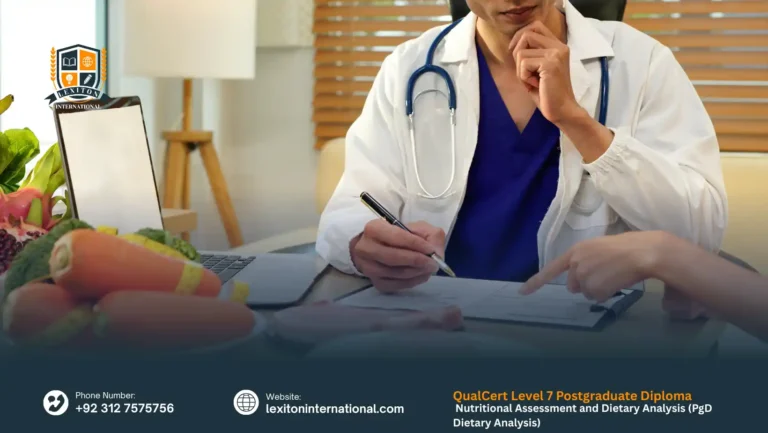 QualCert Level 7 Postgraduate Diploma in Nutritional Assessment and Dietary Analysis (PgD Dietary Analysis)