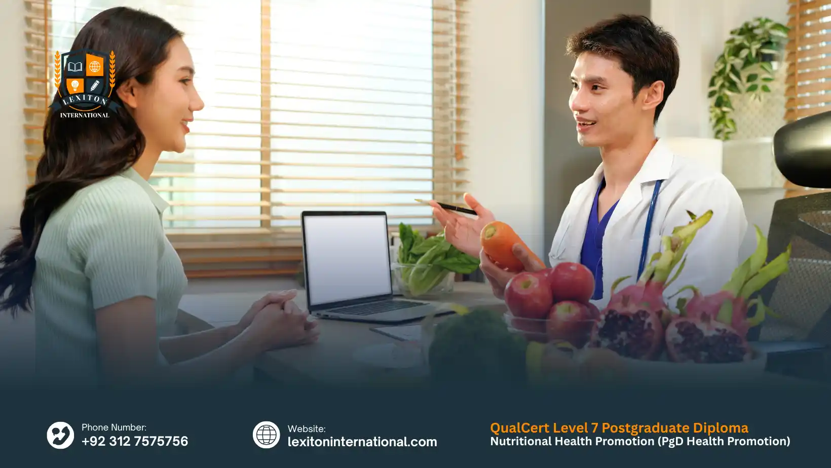 QualCert Level 7 Postgraduate Diploma in Nutritional Health Promotion (PgD Health Promotion)