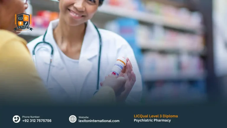 LICQual Level 3 Diploma in Psychiatric Pharmacy (Dip Psychiatric Pharmacy)