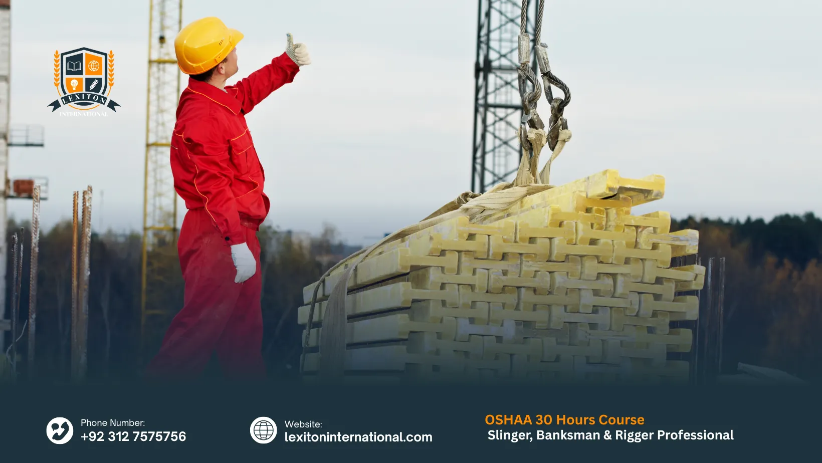 OSHAA Slinger, Banksman & Rigger Professional Course 30 Hours