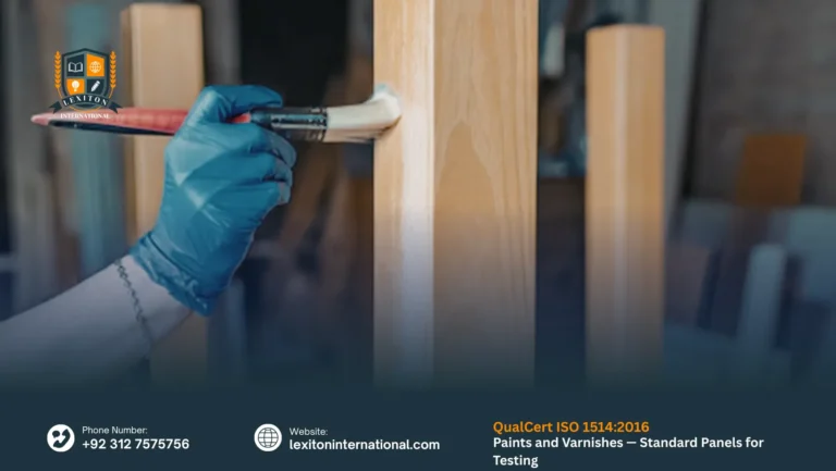 QualCert ISO 1514:2016 Paints and Varnishes — Standard Panels for Testing