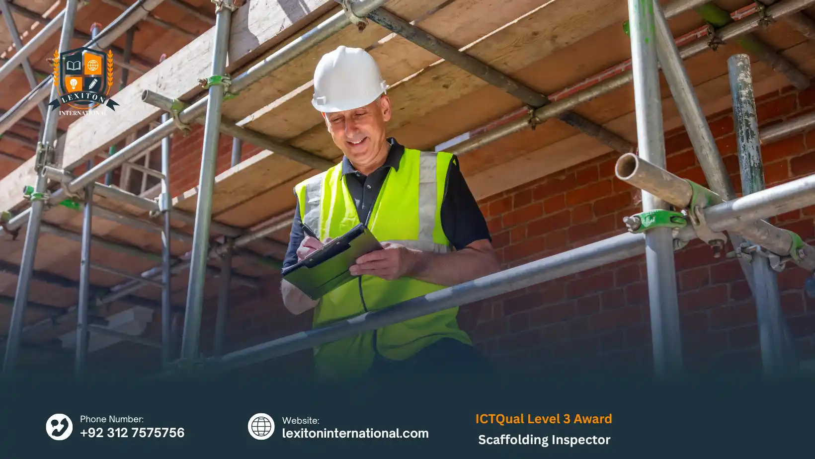 ICTQual Level 3 Award in Scaffolding Inspector 1 ICTQual Level 3 Award in Scaffolding Inspector